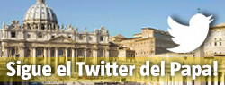 Sigue el Twitter del Papa!
